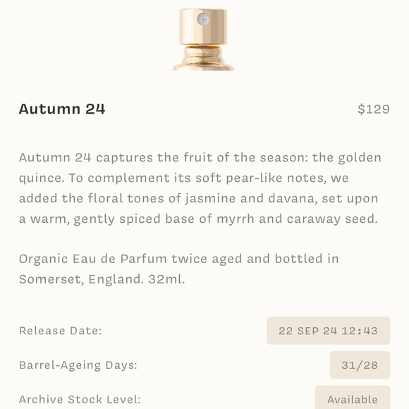 Ffern Autumn 24 Organic Perfume - Picture 6 of 6
